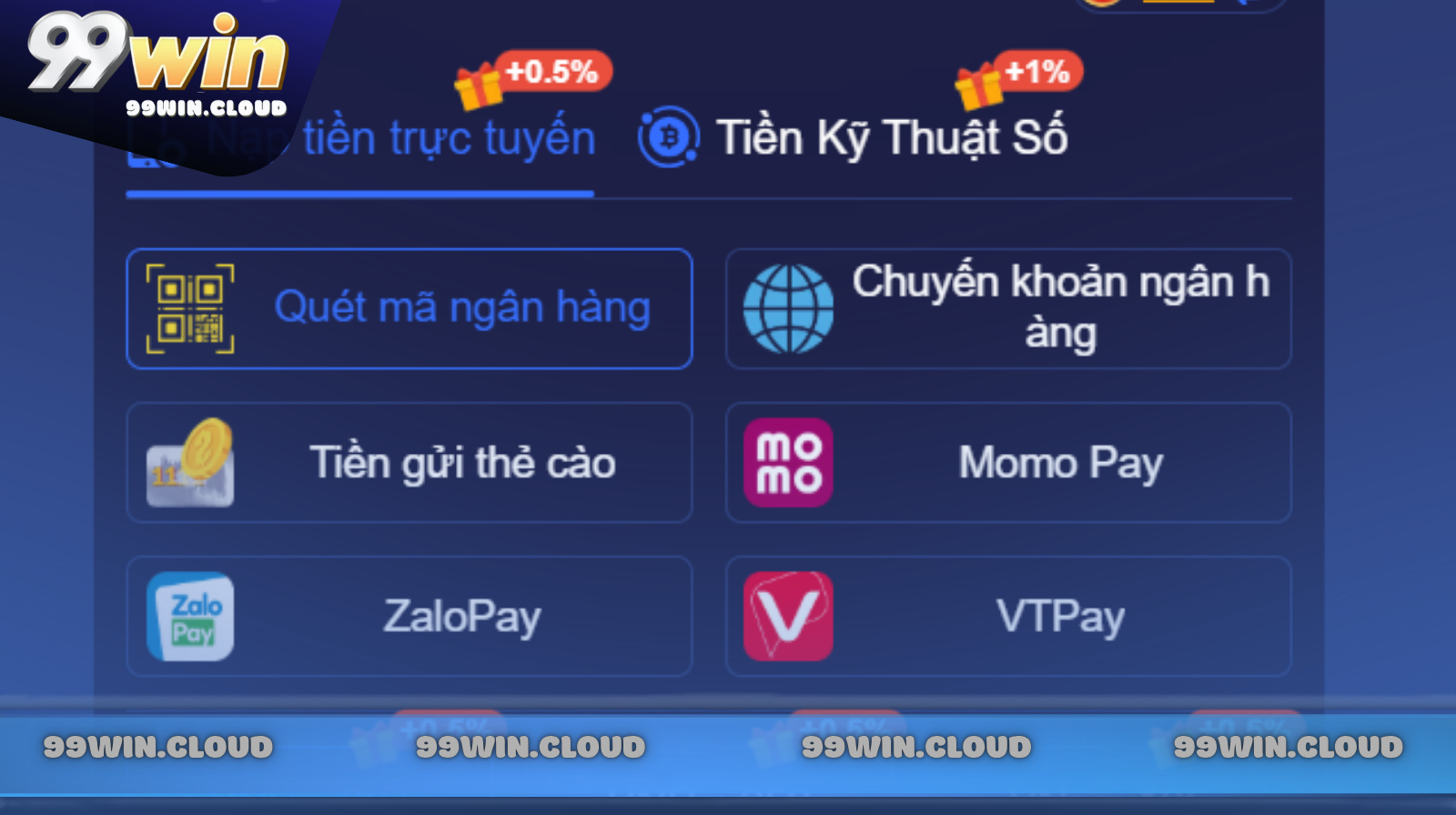 99WIN 42 Hướng dẫn chi tiết cách nạp tiền 99WIN